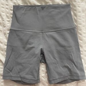 Lululemon align short 5” silver blue size 4